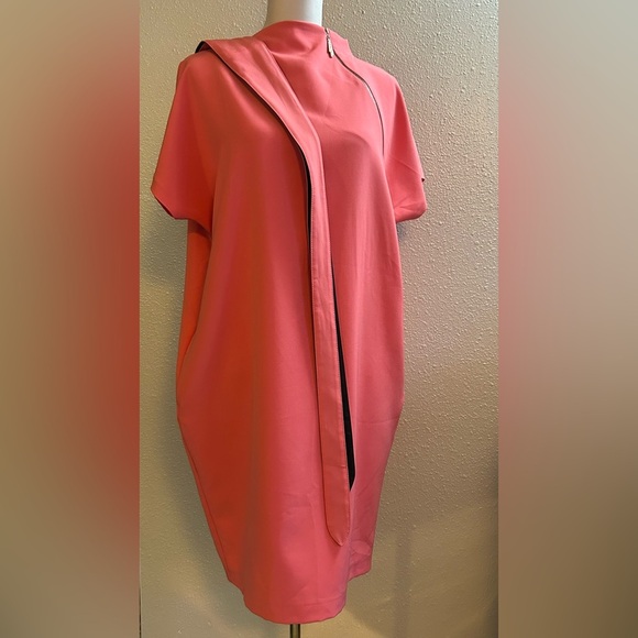 Elegant Pink Midi Dress - Picture 7 of 10